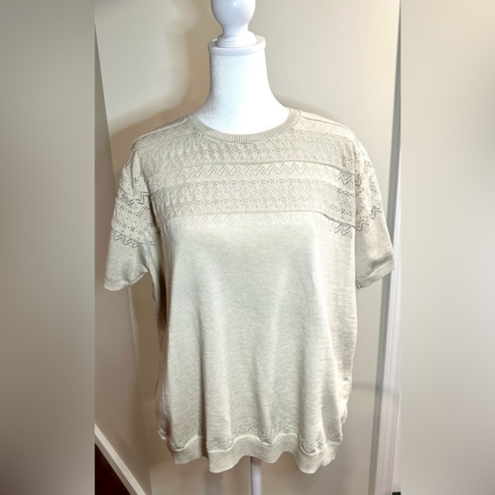 ALFRED DUNNER | BEIGE SWEATER